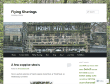 Tablet Screenshot of flyingshavings.co.uk